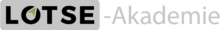 LOTSE-Akademie Logo Grau